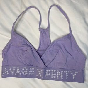 Savage X Fenty Forever Savage purple lavender bralette herringbone